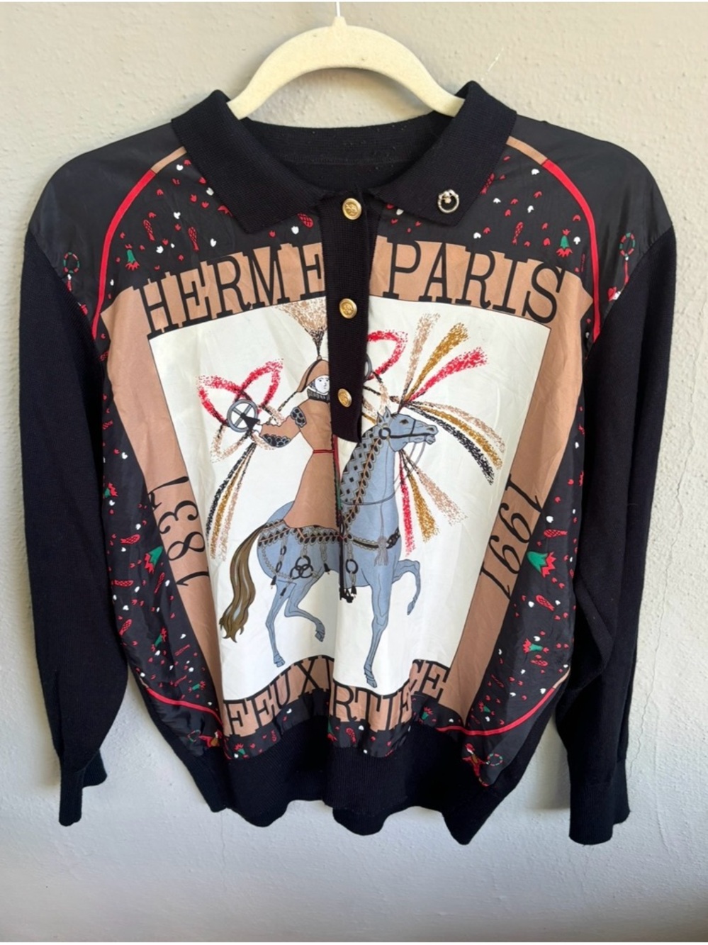 Vintage Hermes sweater size